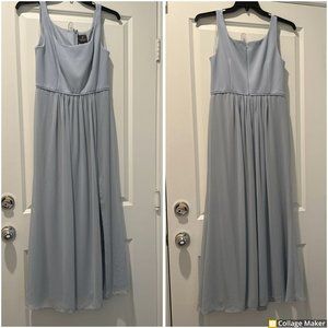 ADRIANNA PAPELL -  CHIFFON MAXI EVENING DRESS